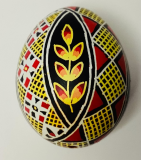 Quail Easter egg,Ukrainian Quail Pysanka,Ukrainian Quail Easter egg